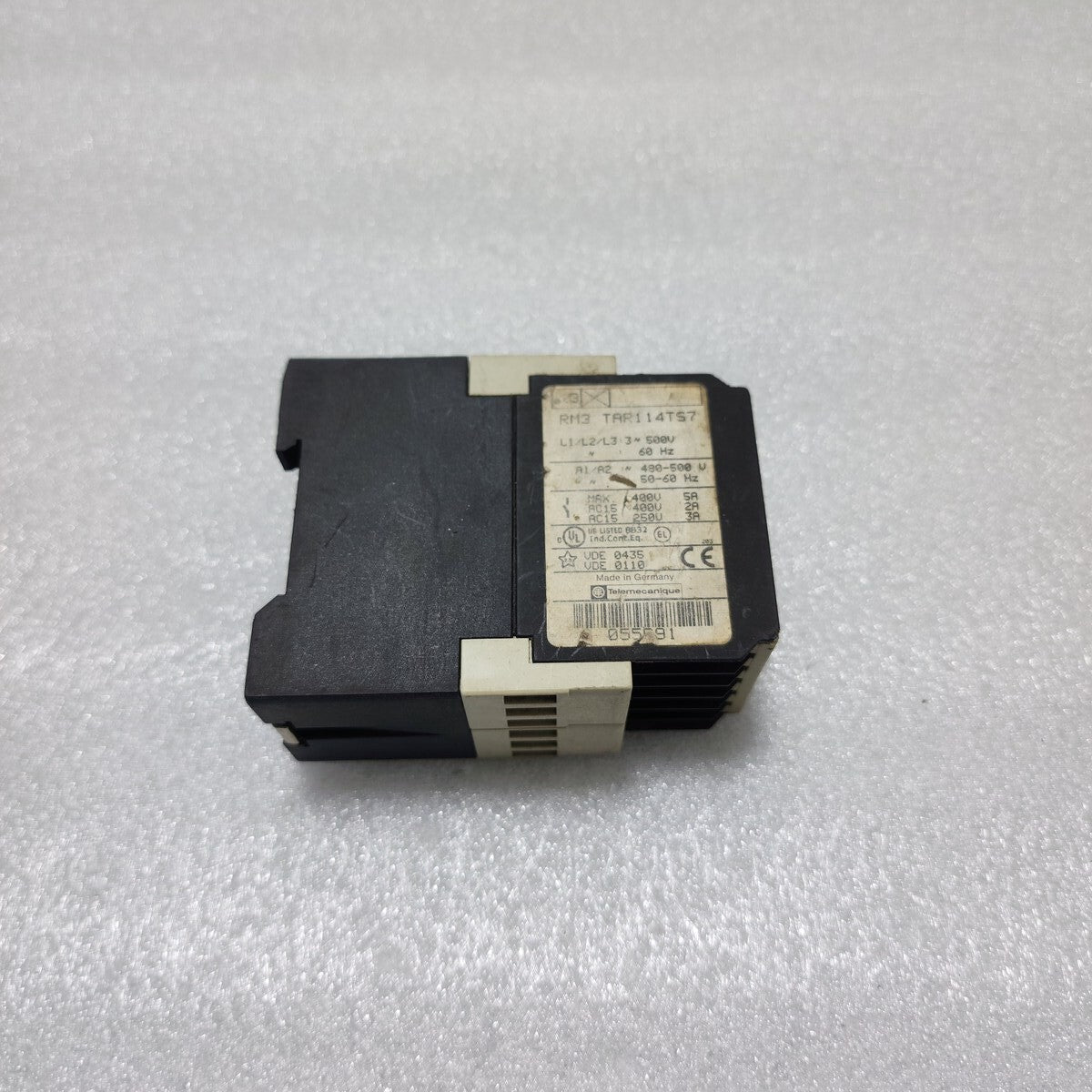 TELEMECANIQUE RM3 TAR114TS7 TIME DELAY RELAY 055691 480-500V