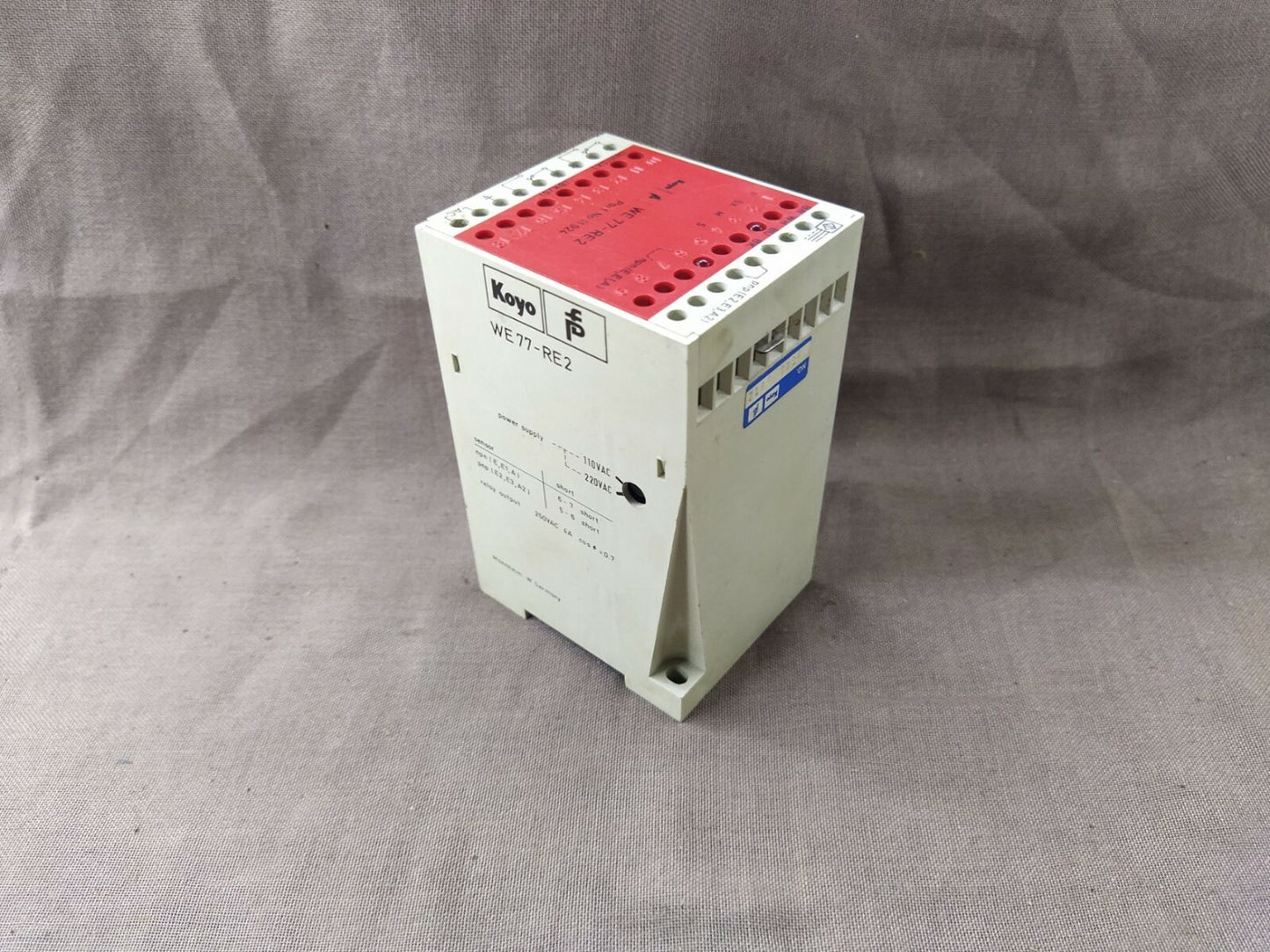 Pepperl + Fuchs Koyo WE77-RE2 Switch Amplifier 11924