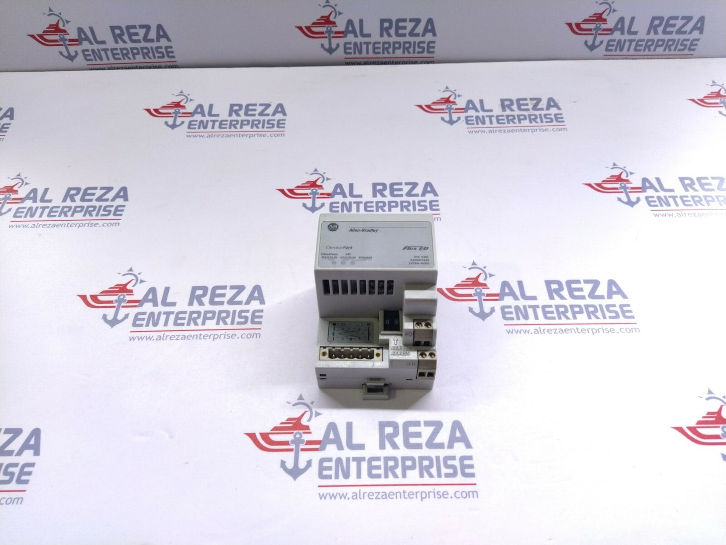 Allen Bradley CAT 1794-ADN Series C Flex I/O Device Net Adaptor 58151 FW 3.001