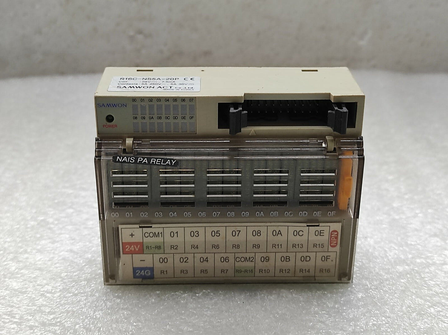 SAMWON ACT R16C-NS5A-20P I/O LINK