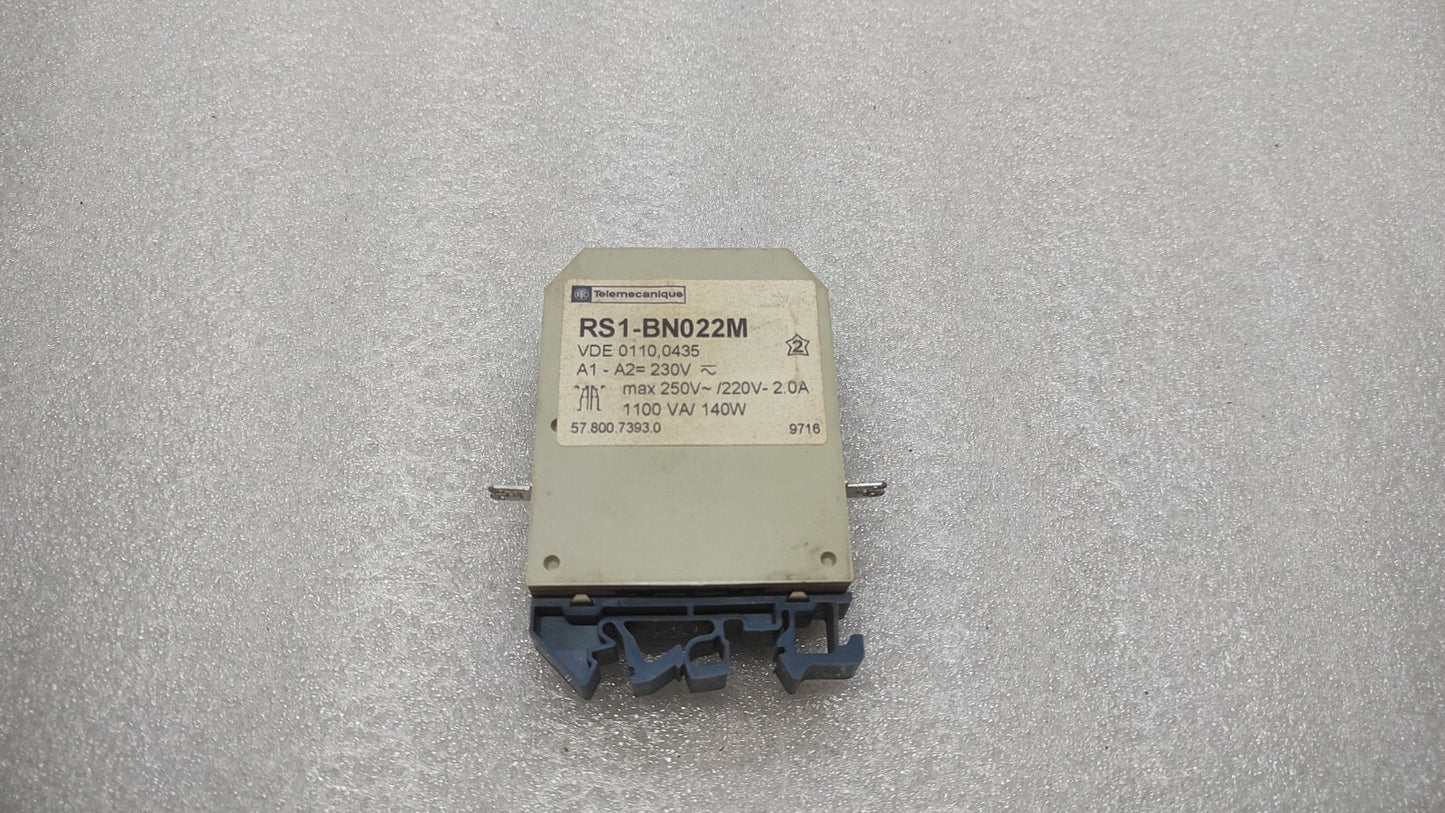 TELE RS1-BN022M INTERFACE MODULE 57-800-7393-0 230VAC