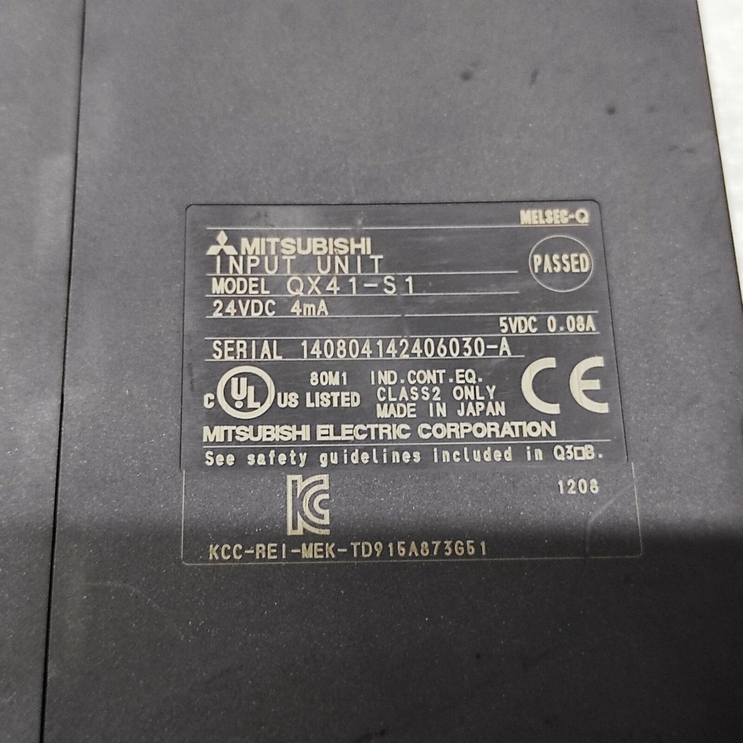 MITSUBISHI QX41-S1 INPUT UNIT