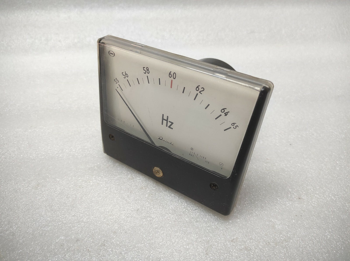 DAIICHI LAK-12 FREQUENCY METER 55-65 Hz