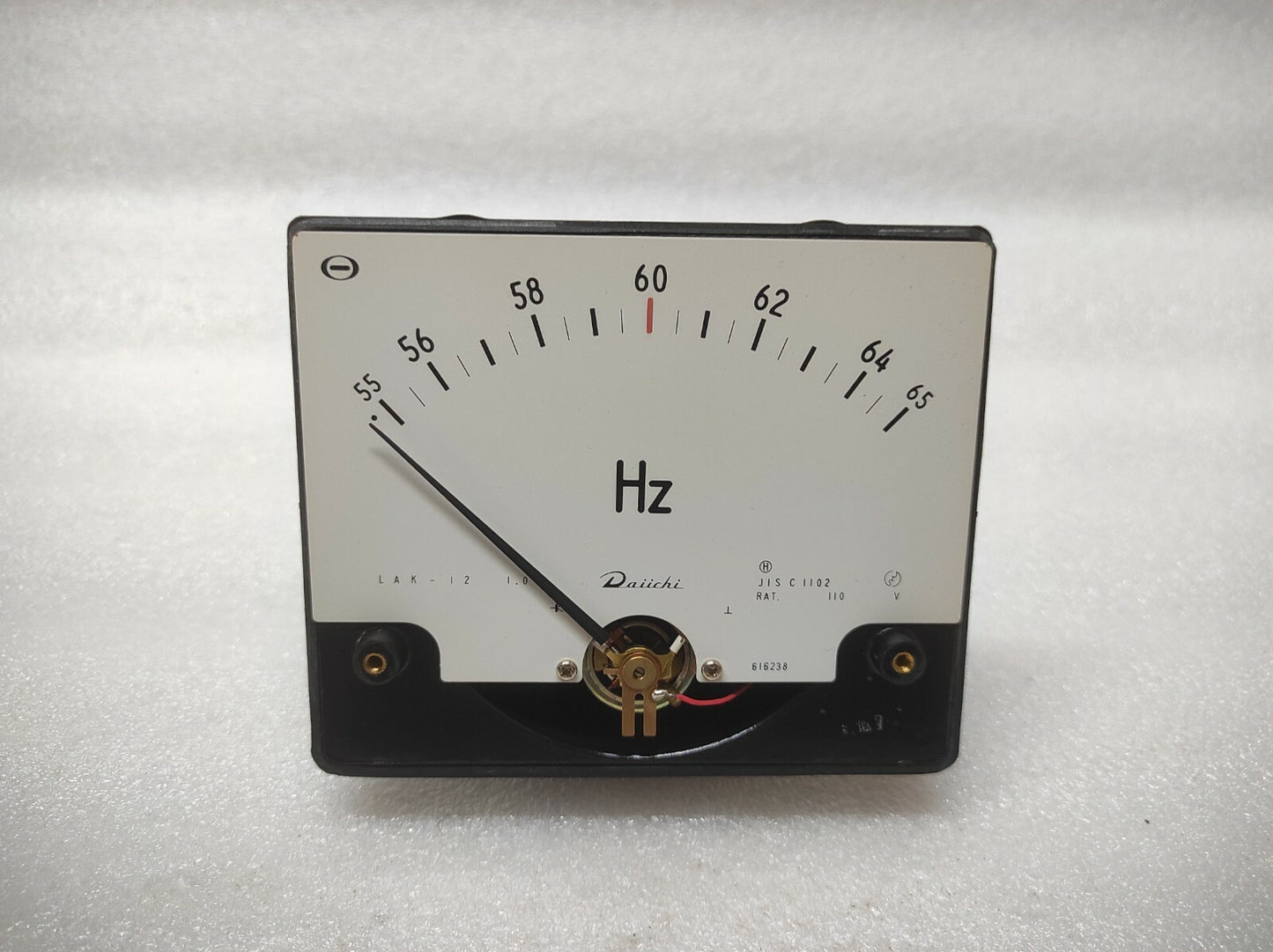 DAIICHI LAK-12 FREQUENCY METER 55-65 Hz
