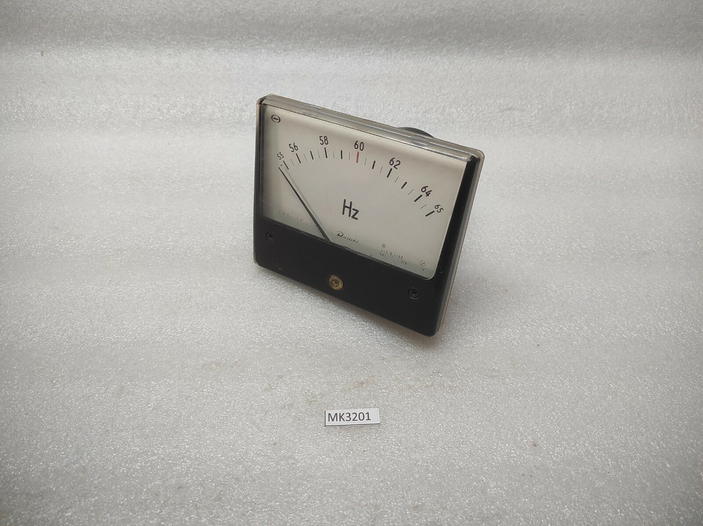 DAIICHI LAK-12 FREQUENCY METER 55-65 Hz