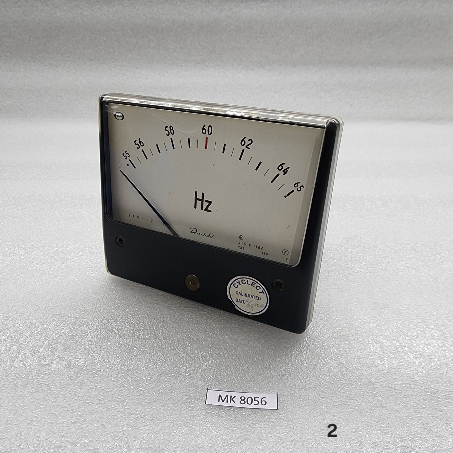 DAIICHI LAK-12 FREQUENCY METER 55-65 Hz