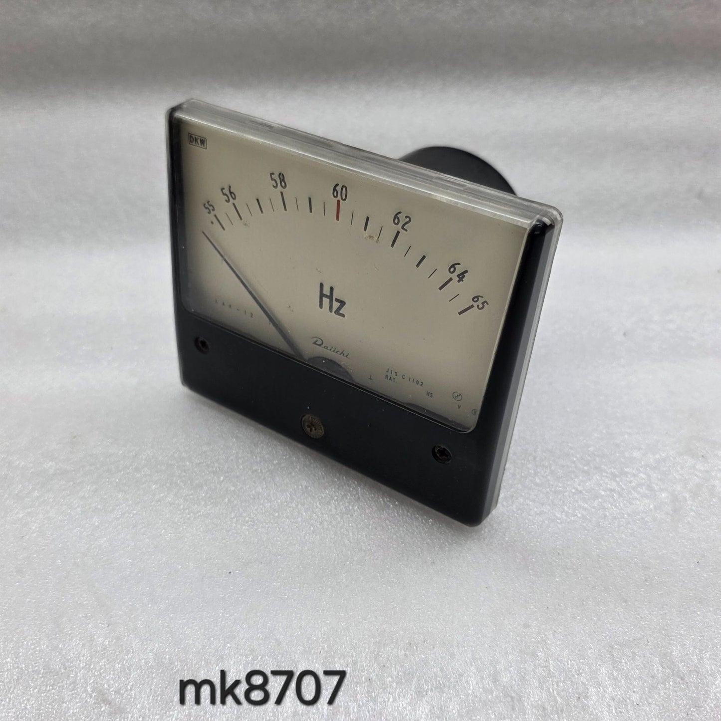 DAIICHI LAK-12 FREQUENCY METER 55-65 Hz