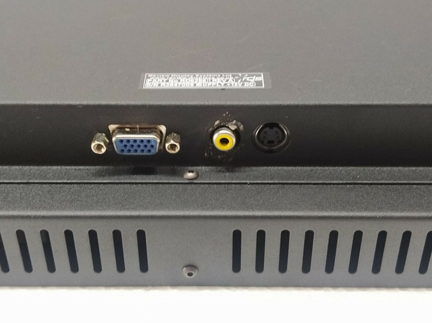Review Display System RD6296 Revision A RDS Display 12V DC