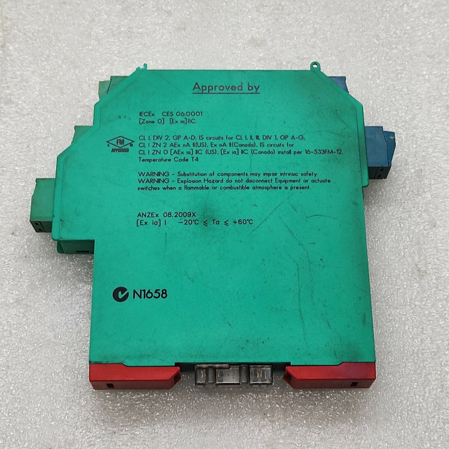 PEPPERL + FUCHS KCD2-STC-EX1 TRANSMITTER POWER SUPPLT 185535 LOT OF 2 UNIT