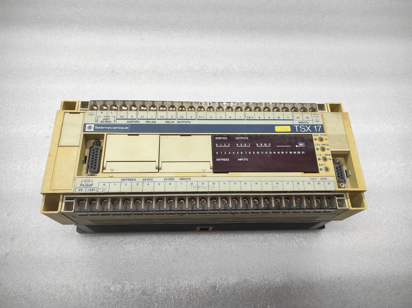TELE TSX17 23428 PLC PROGRAMMABLE CONTROLLER