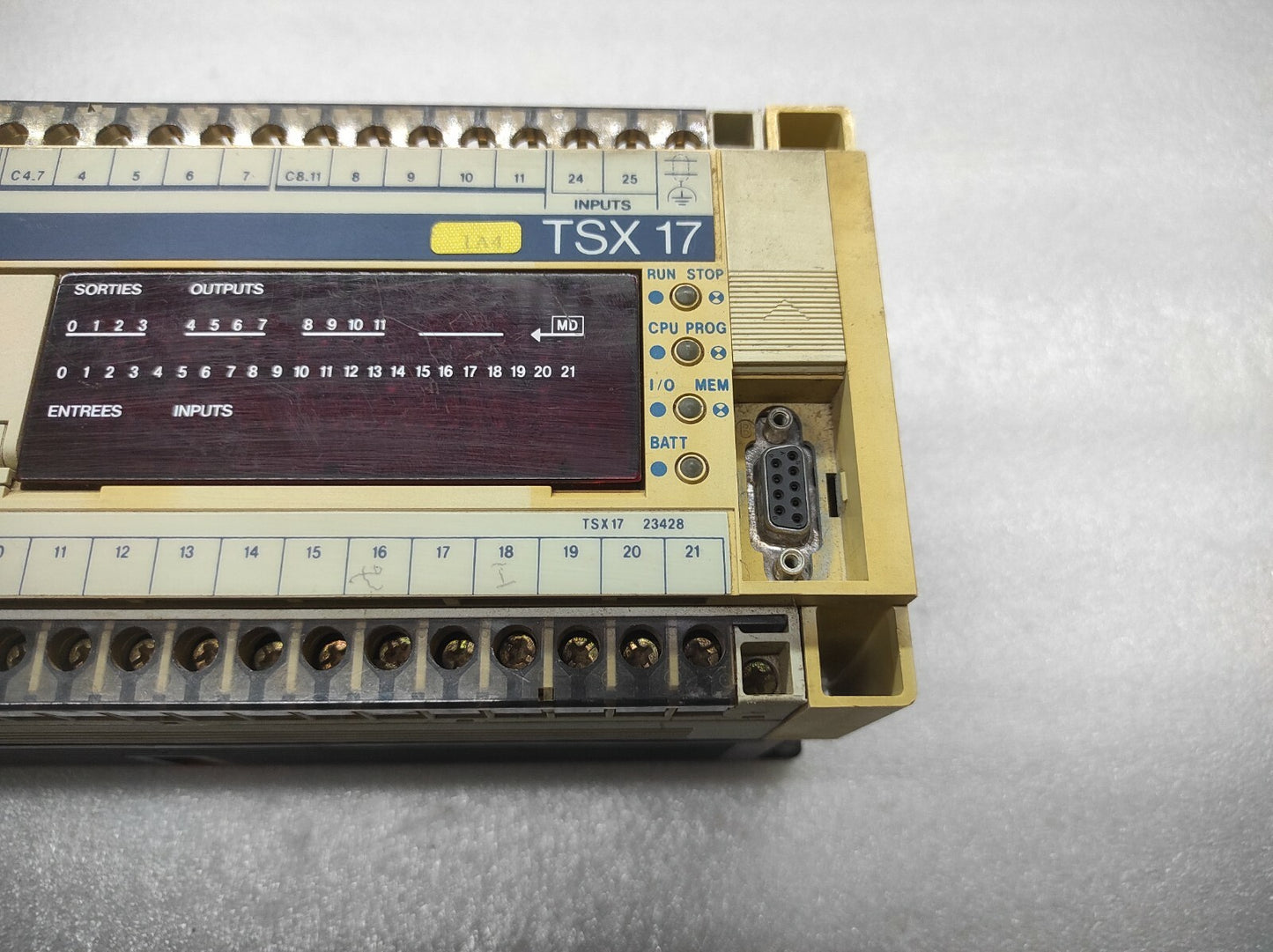 TELE TSX17 23428 PLC PROGRAMMABLE CONTROLLER