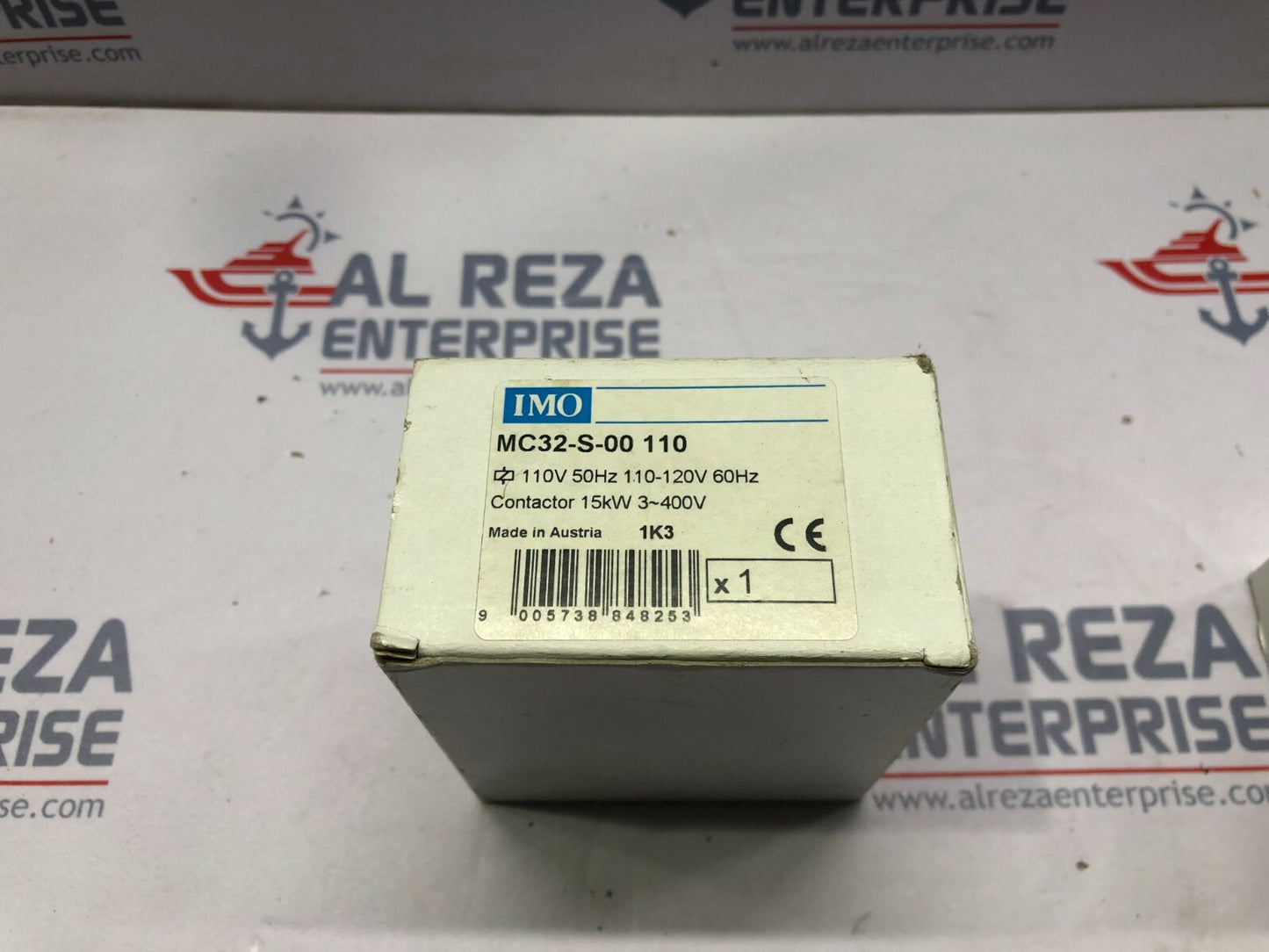 IMO MC32-S-00 3-POLE CONTACTOR COIL VOLTAGE 110V