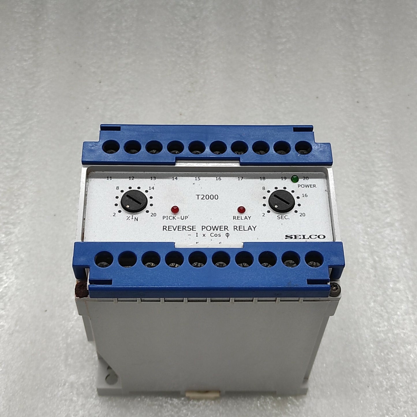 SELCO T2000 REVERSE POWER RELAY T2000.0150 480V