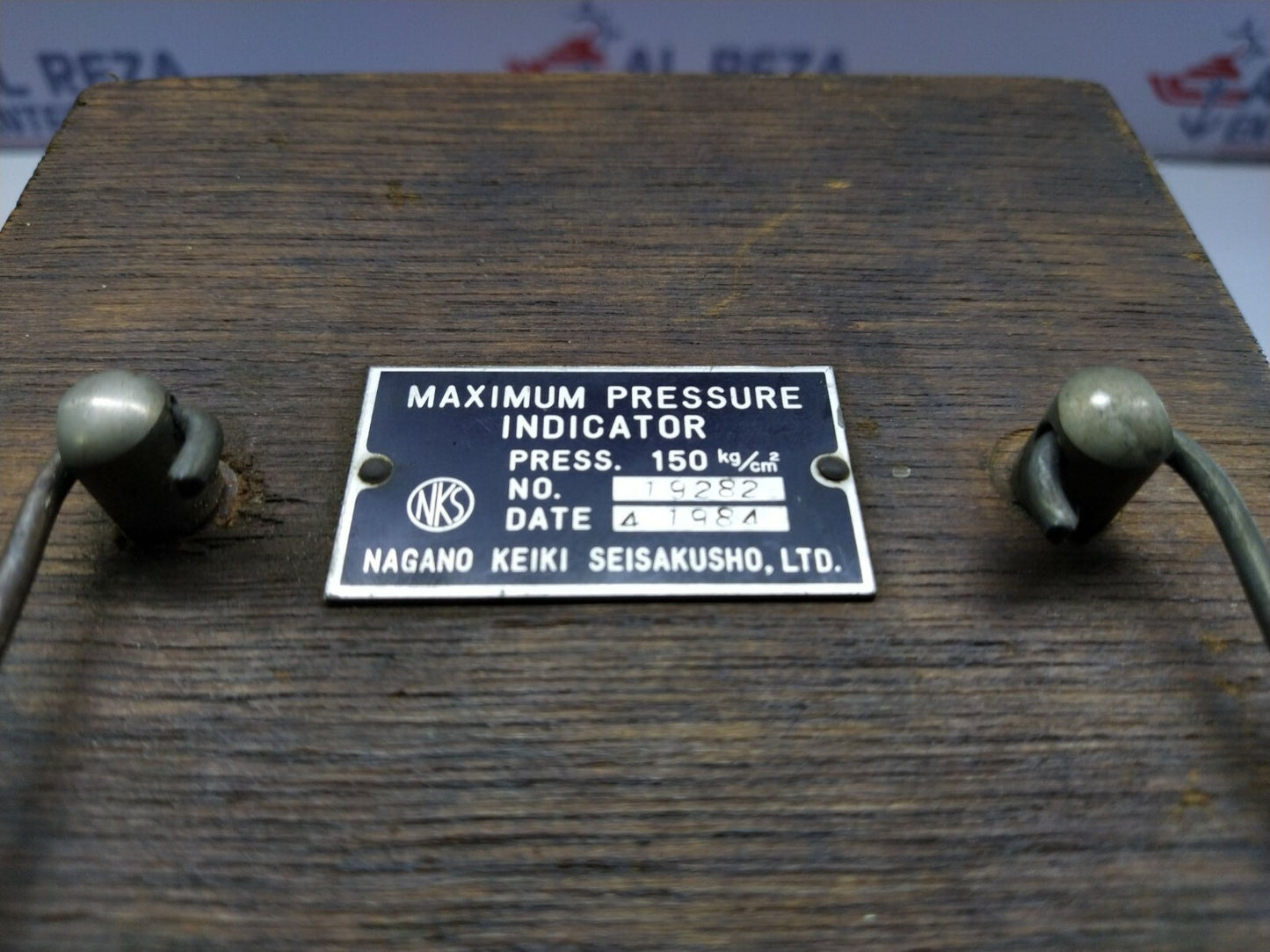 Nagano Keiki Type T2 Maximum Pressure Indicator Press 0-150 KG/CM2