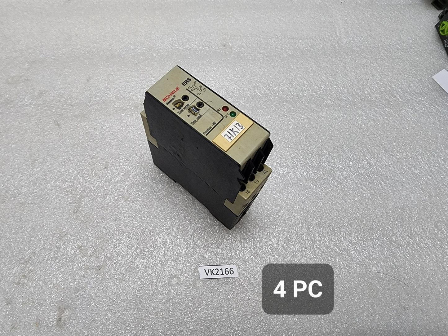SCHIELE ERS ON DELAY TIMER 2.430.102.01 0.05S-300H 110-240VAC/24VAC-DC