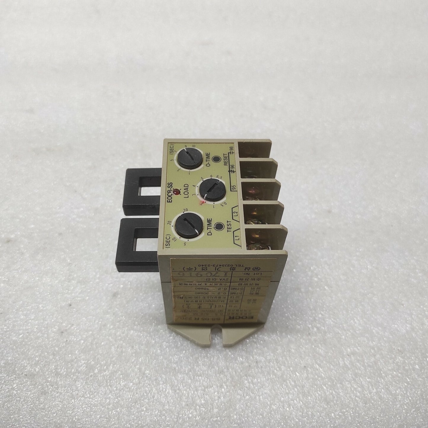 SAMWHA SS-05R220 OVERLOAD RELAY 90-260VAC