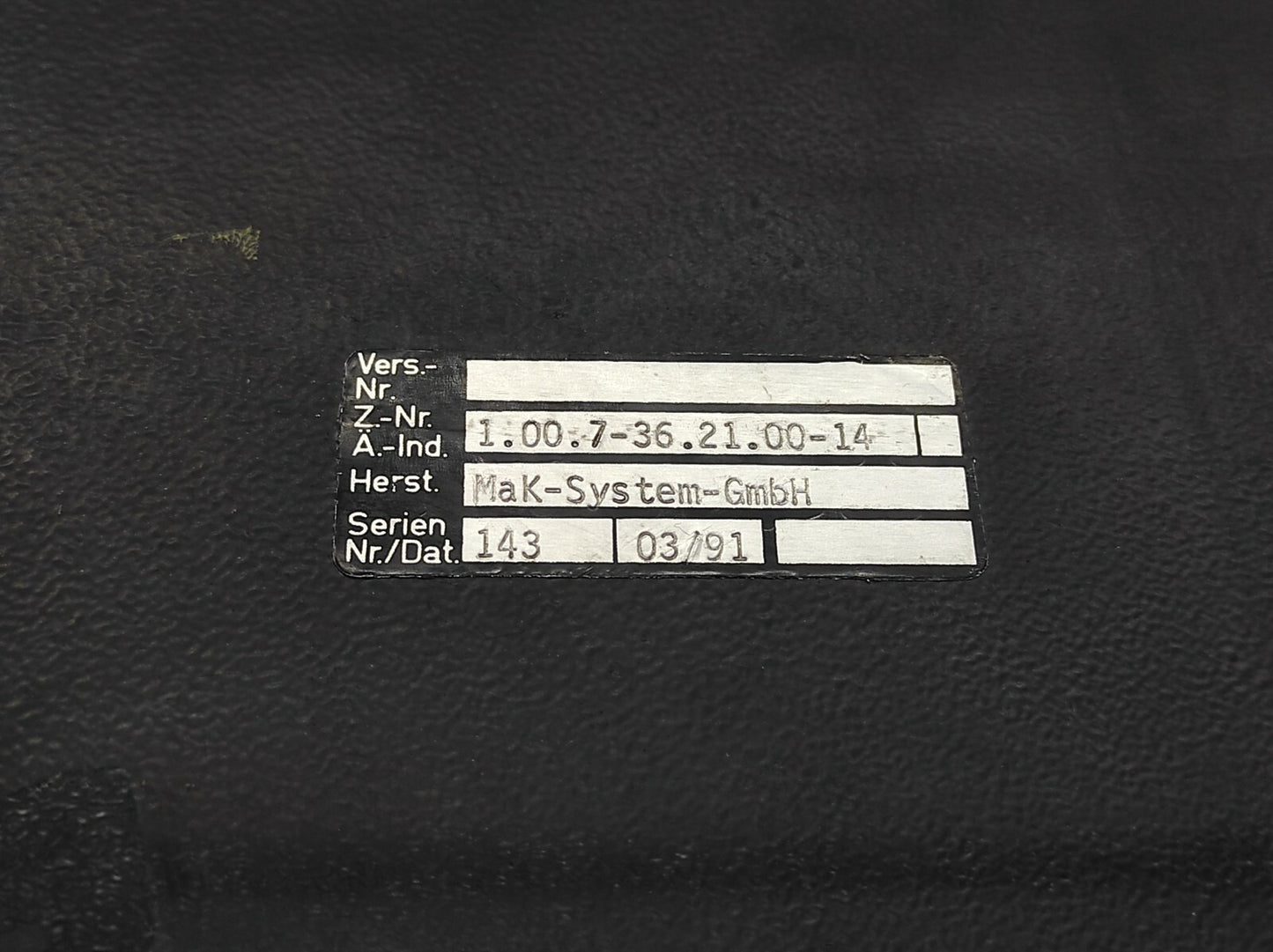 MAK 1.00.7-36.21.00-14 PCB CONTROL SYSTEM 9.01.7-91.21.00-10 PCB 9.01.7-94.01.00