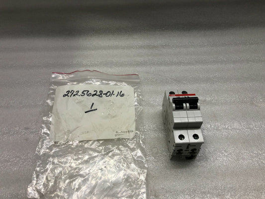 ABB A202 B16 400V GB10963 2-POLE CIRCUIT BREAKER 2CD-S252-001-R0165 27256280116