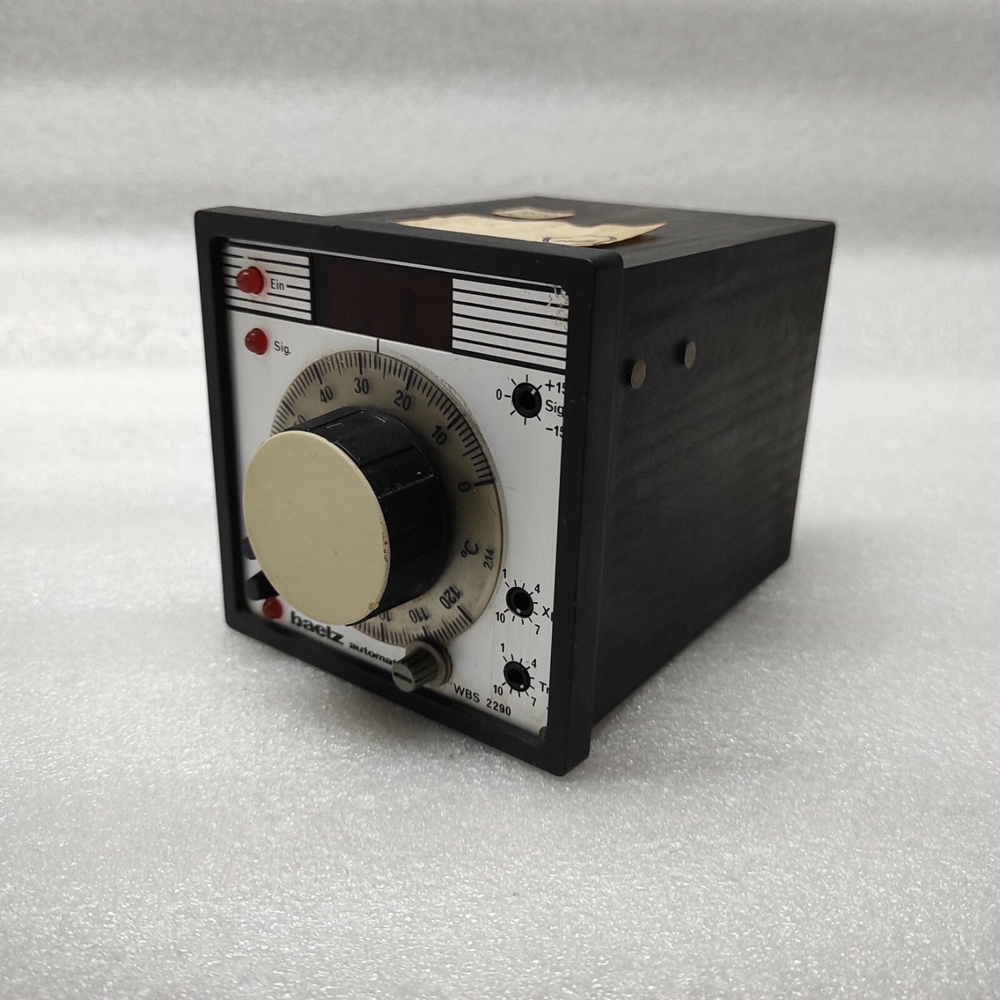 BAELZ AUTOMATIC WBS 2290 TEMPERATURE CONTROLLER BAELZ 2290-A-D-2.14 230V