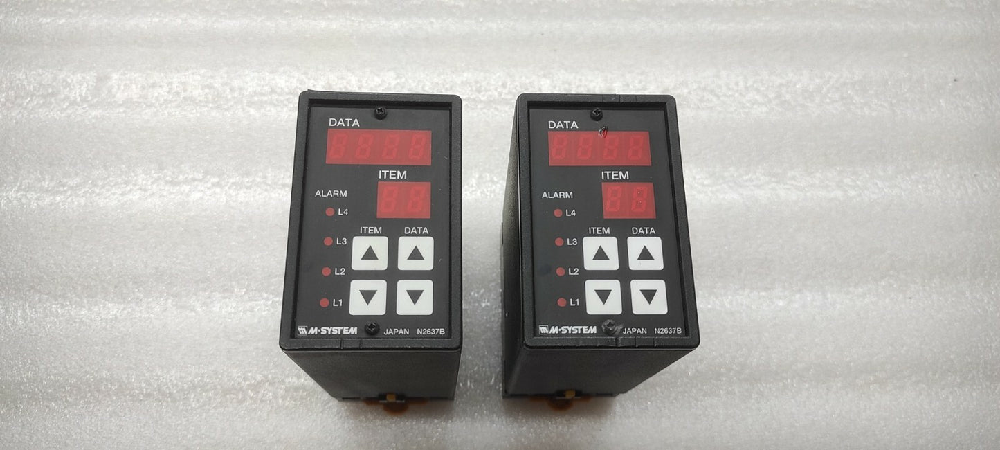 M-SYSTEM AS4V-S22-R DC ALARM 24VDC