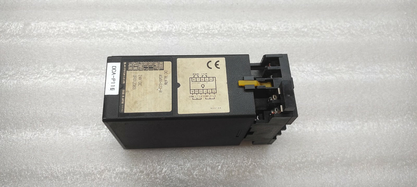 M-SYSTEM AS4V-S22-R DC ALARM 24VDC