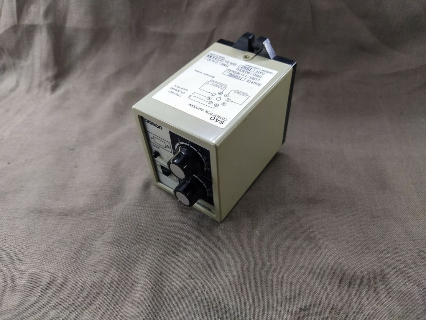 OMRON SAO-R CURRENT SENSOR 110V AC
