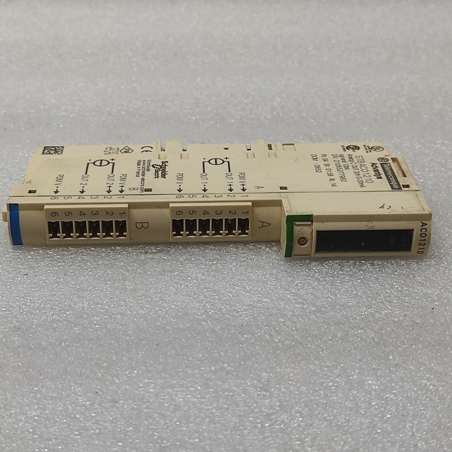 SE STB ACO1210 ANALOG OUTPUT MODULE