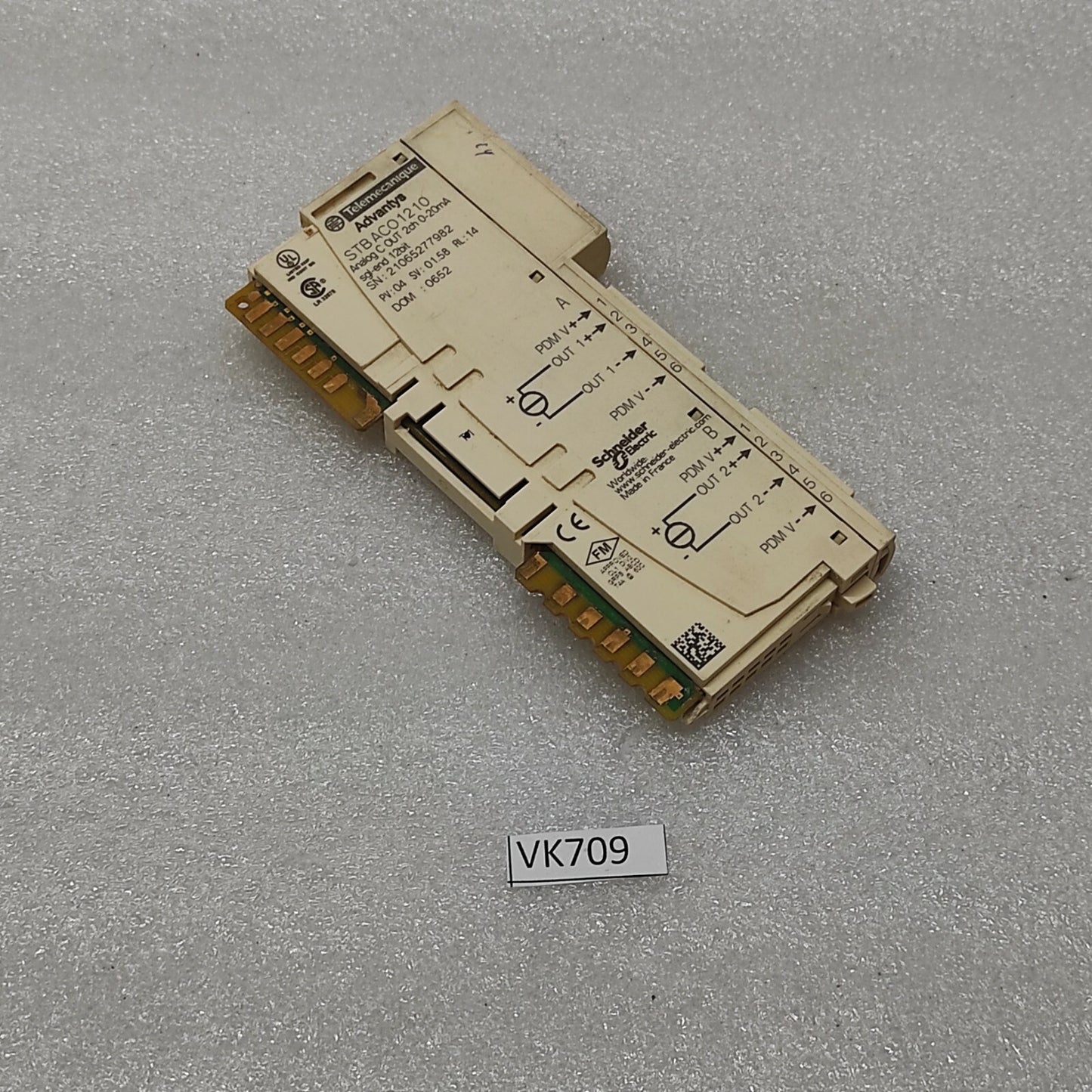 SE STB ACO1210 ANALOG OUTPUT MODULE
