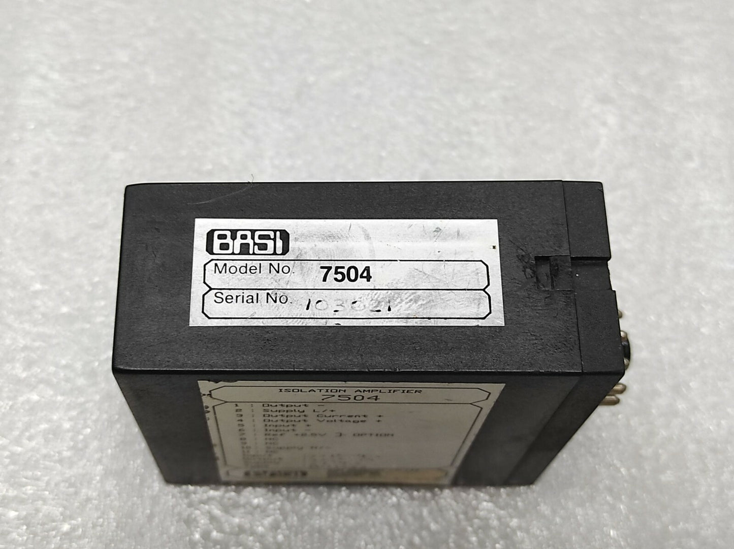 Basi 7504 Isolation Amplifier
