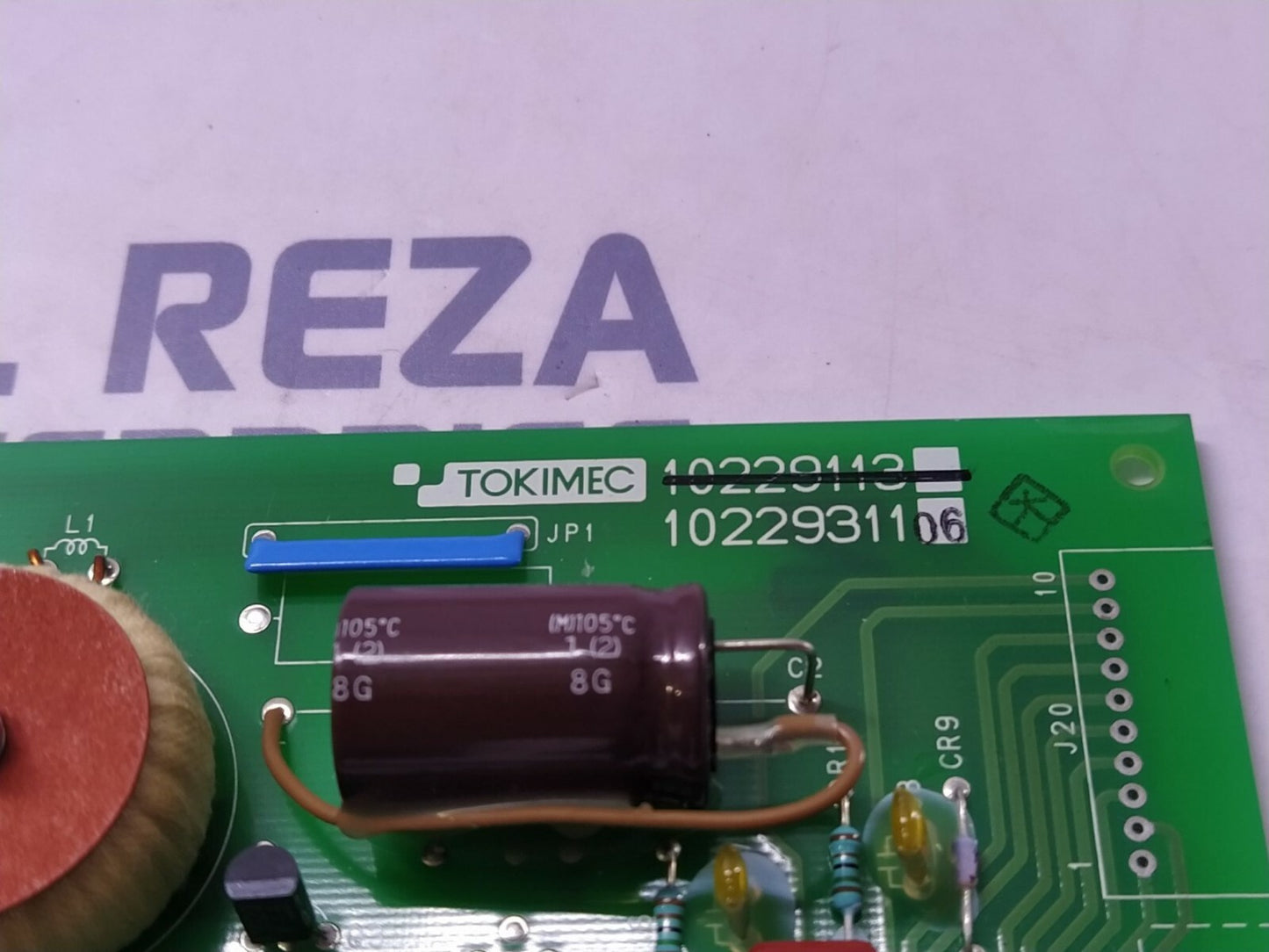 Tokimec 10229311-06 PCB 102214617 1022931106