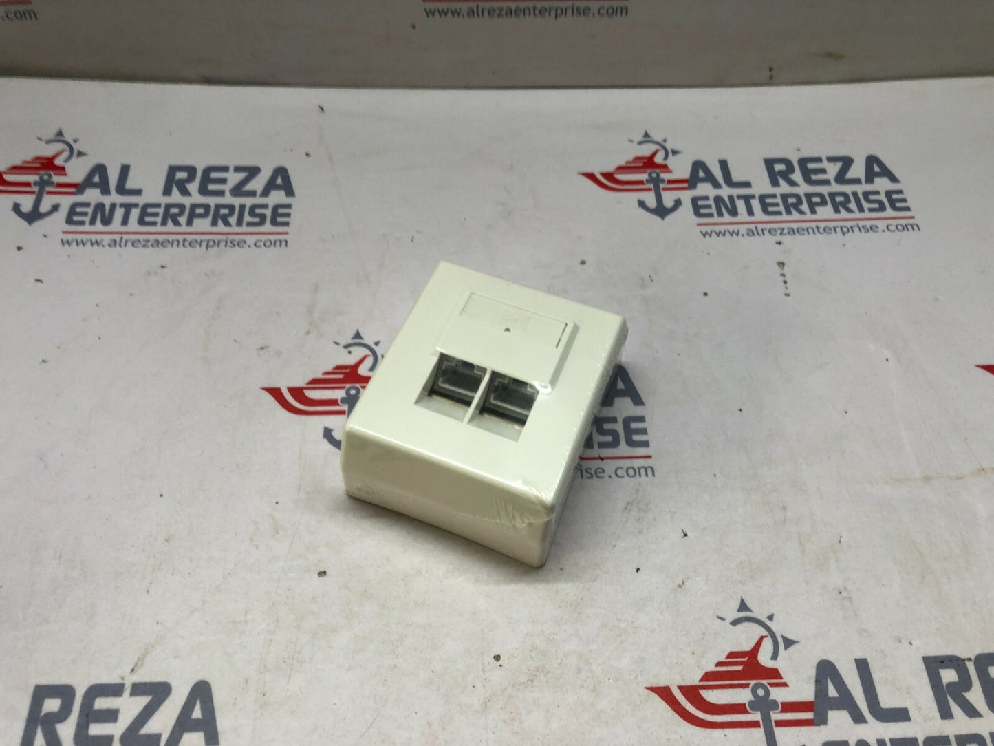 ROLINE 25-16-8392 CAT 6 SURFACE MOUNTING WALL BOX DUAL JACK