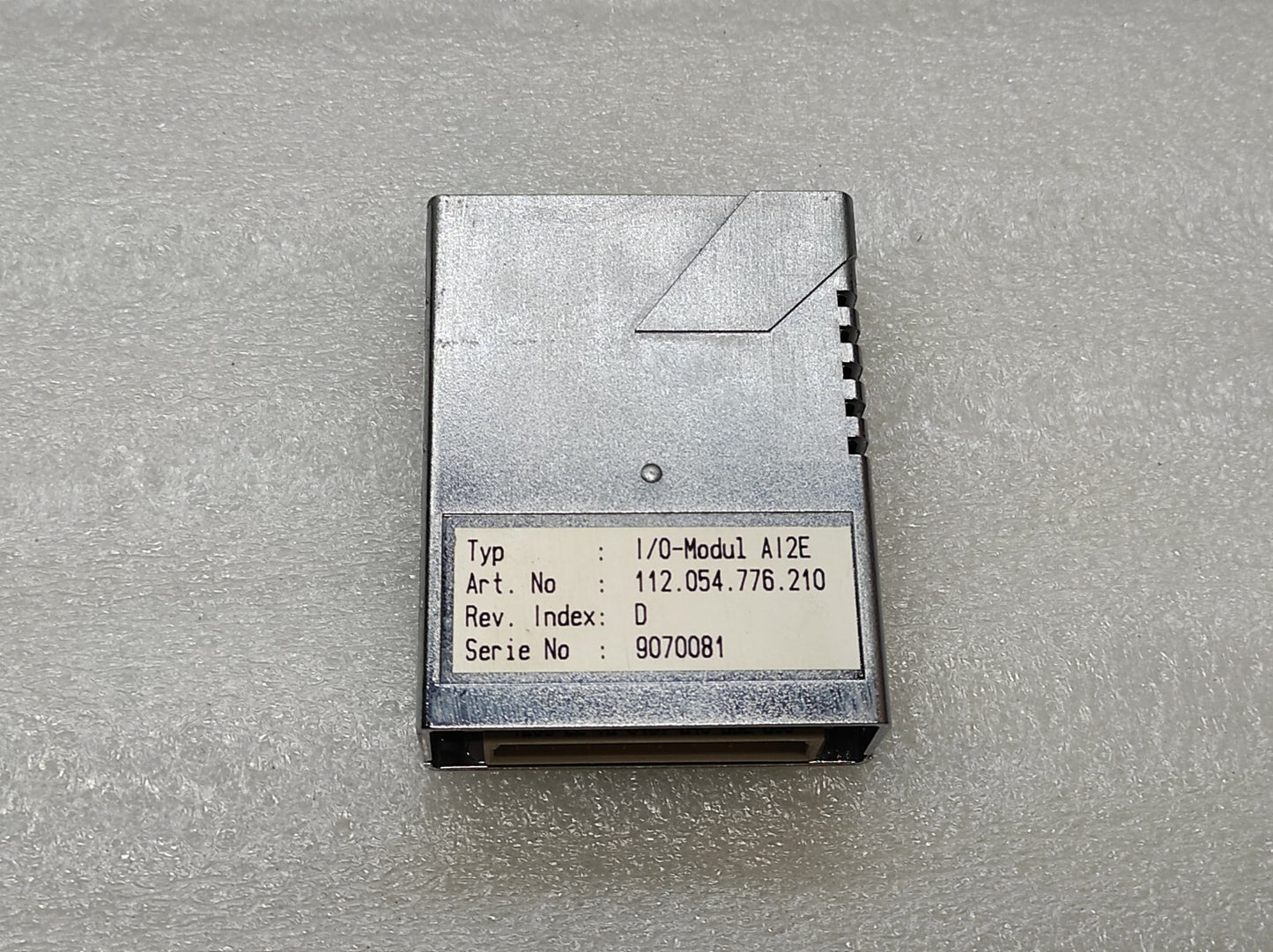 SULZER 112.054.776.210 I/O-MODULE AI2E