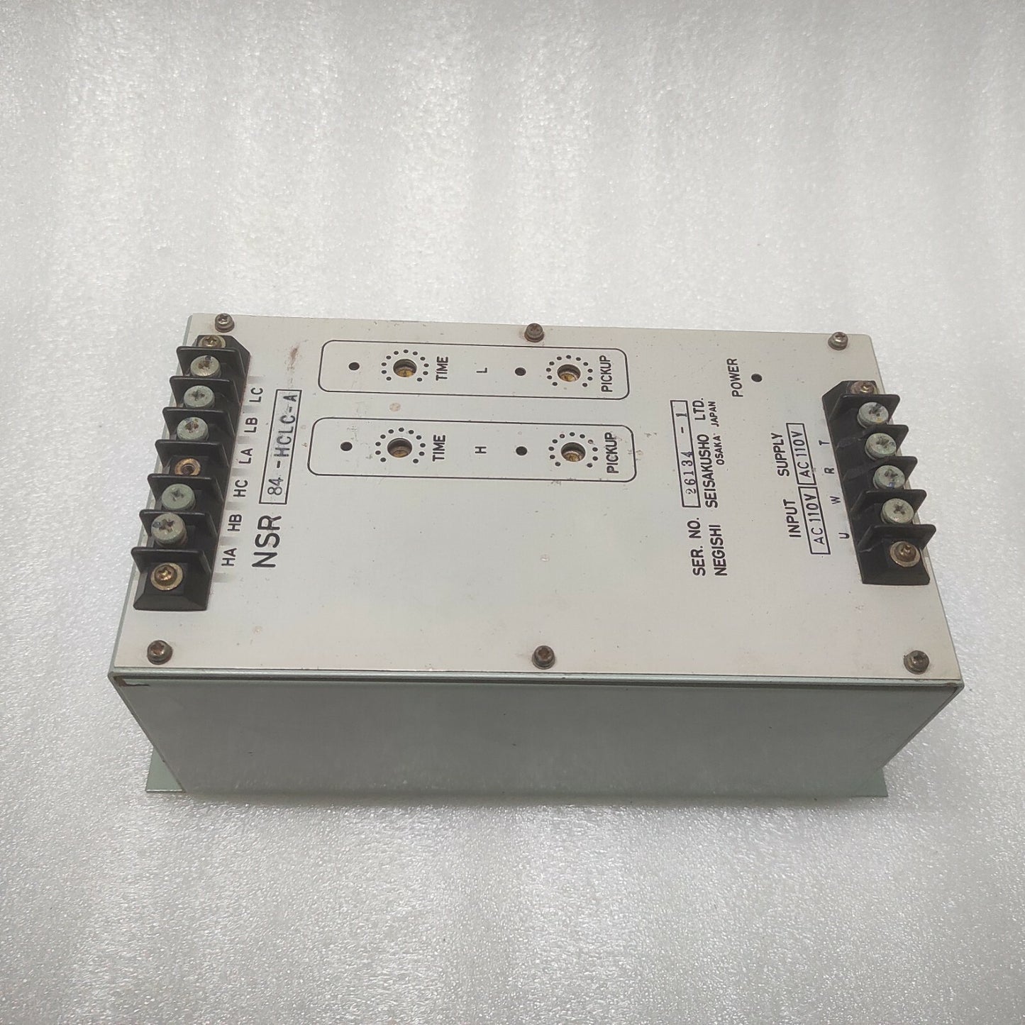 NEGISHI SEISAKUSHO NCR 84-HCLC-A 110VAC