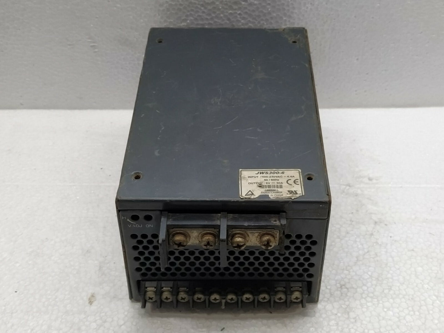 Lambda JWS300-6 Power Supply Output 6V 50A JWS3006