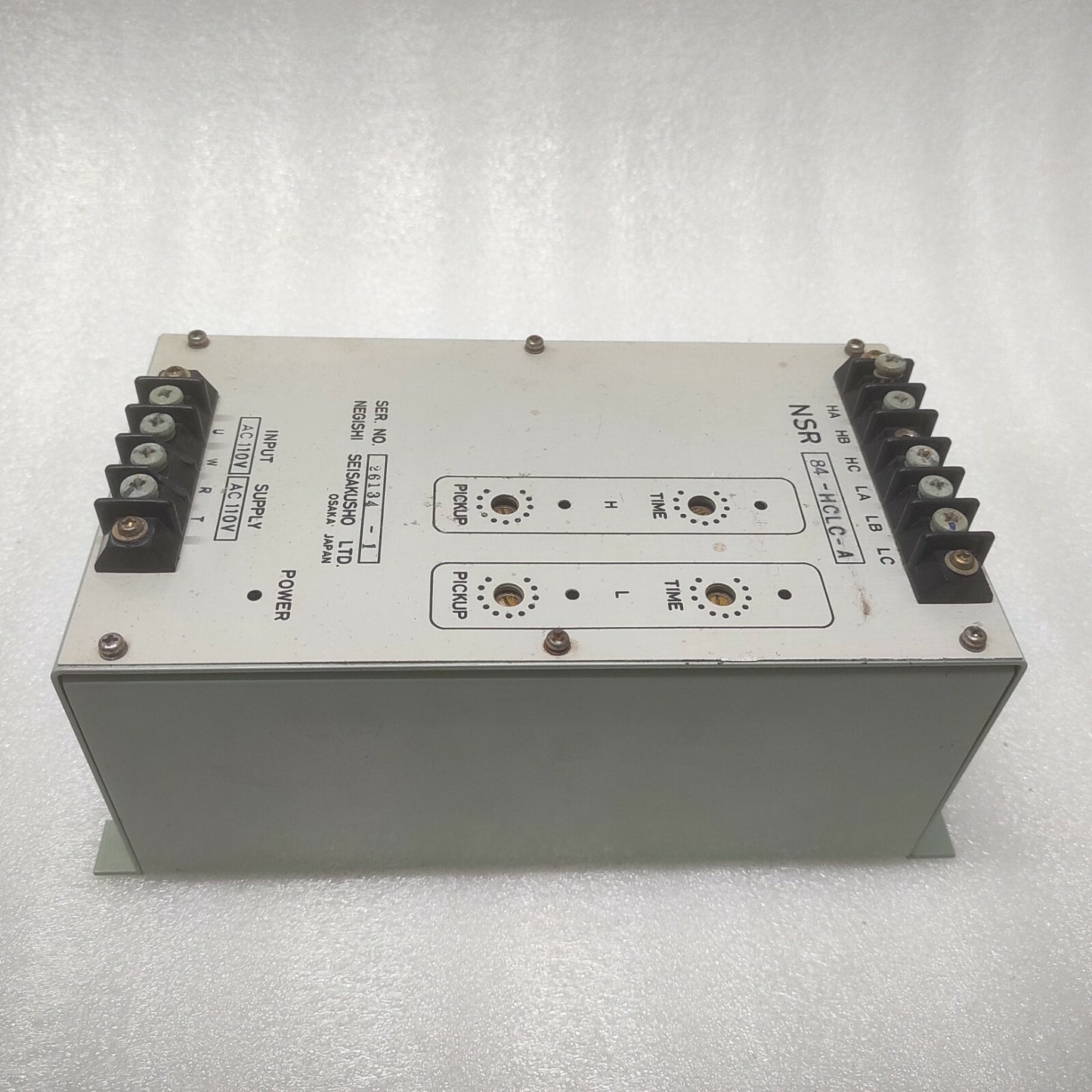NEGISHI SEISAKUSHO NCR 84-HCLC-A 110VAC