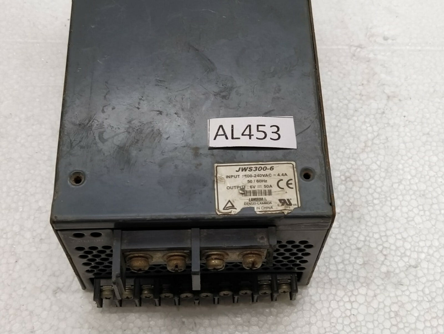 Lambda JWS300-6 Power Supply Output 6V 50A JWS3006