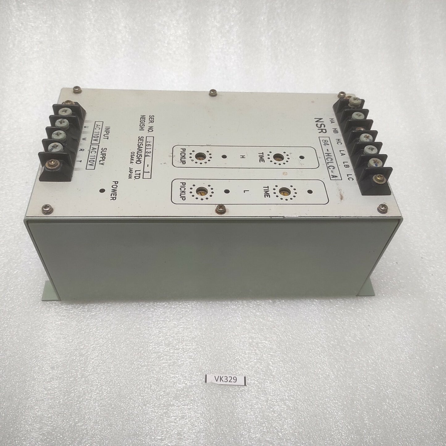NEGISHI SEISAKUSHO NCR 84-HCLC-A 110VAC