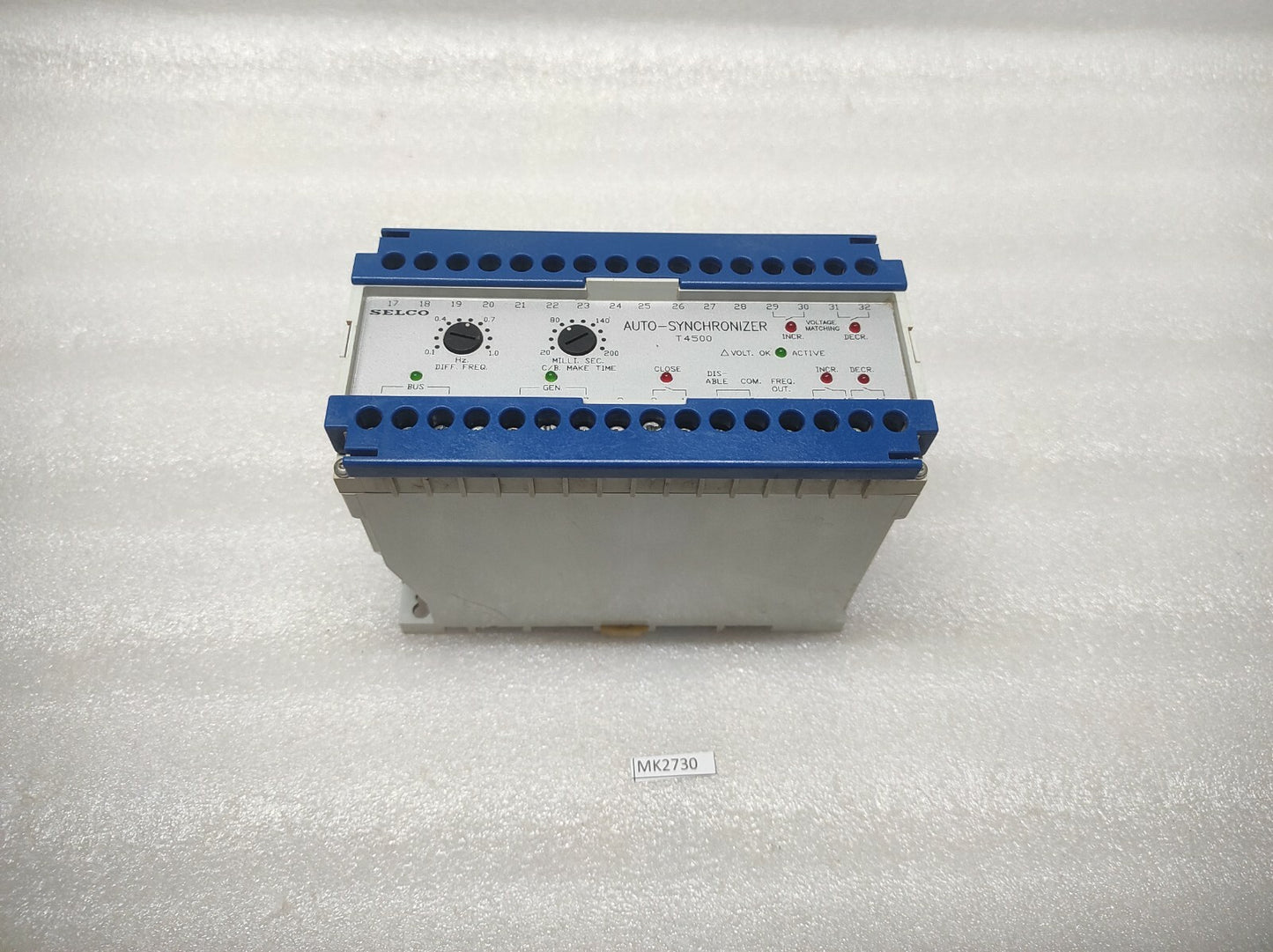 SELCO T4500-13 AUTO SYNCHRONIZER 110VAC