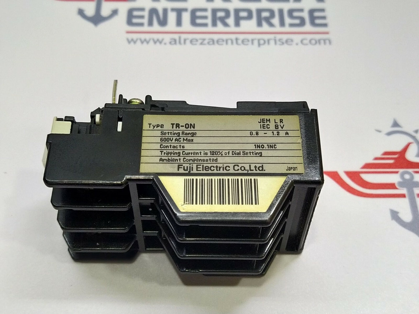 Fuji TR-0N Thermal Overload Relay 0.8-1.2A JEM LR TR0N