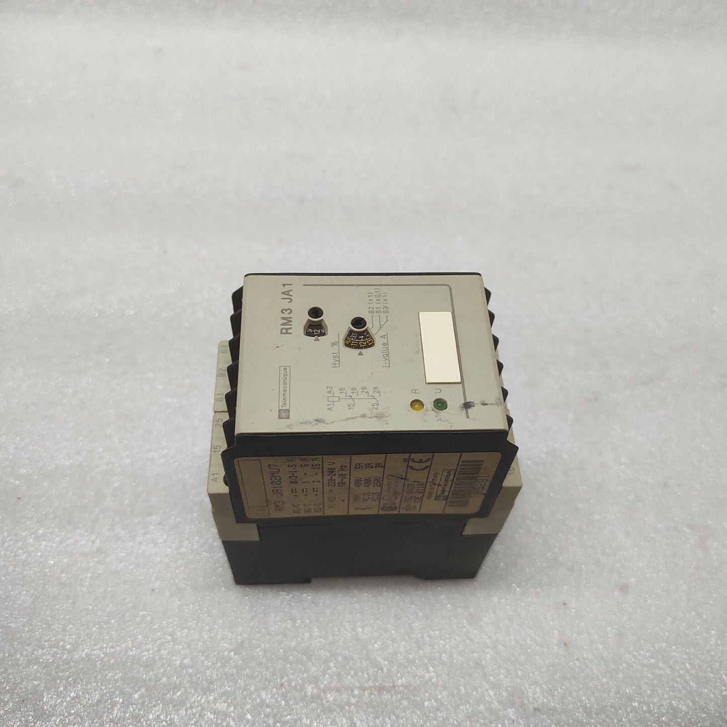 TELEMECANIQUE RM3 JA102MU7 RELAY 05281 220-240V