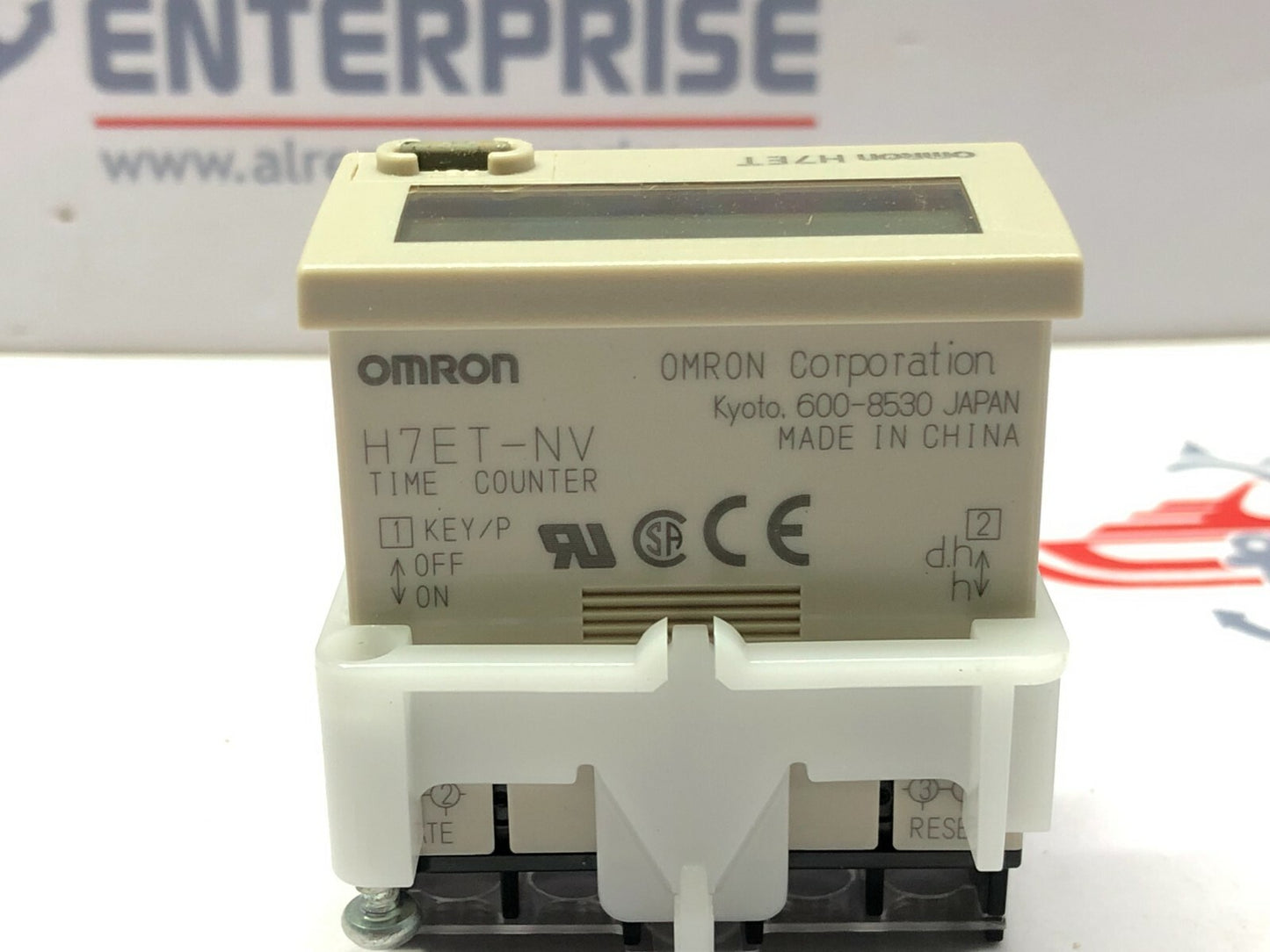 OMRON H7ET-NV TIME COUNTER  LOT OF 3 UNIT