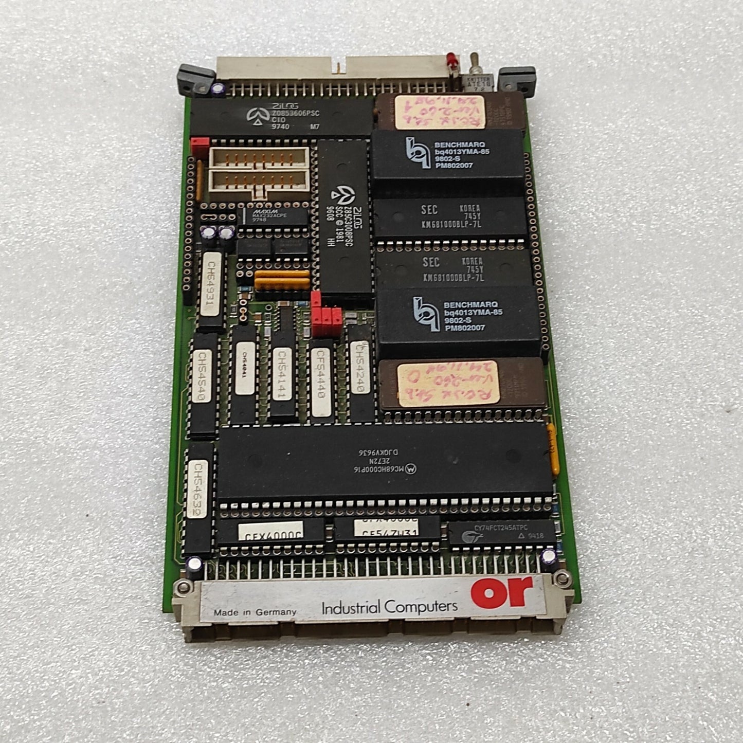 OR INDUSTRIAL COMPUTERS VCPU04-C16 PCB VCPU02 V5.X LS
