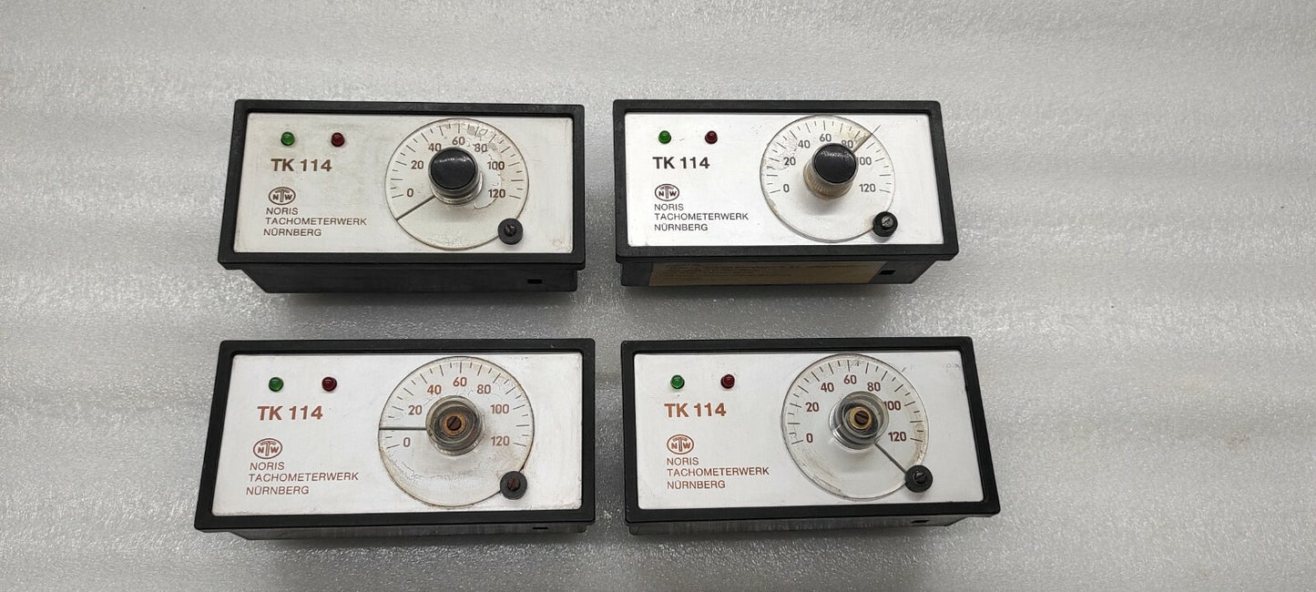 Noris TK 114 Tachmeterwerk Relay Limit Value Switch TK114