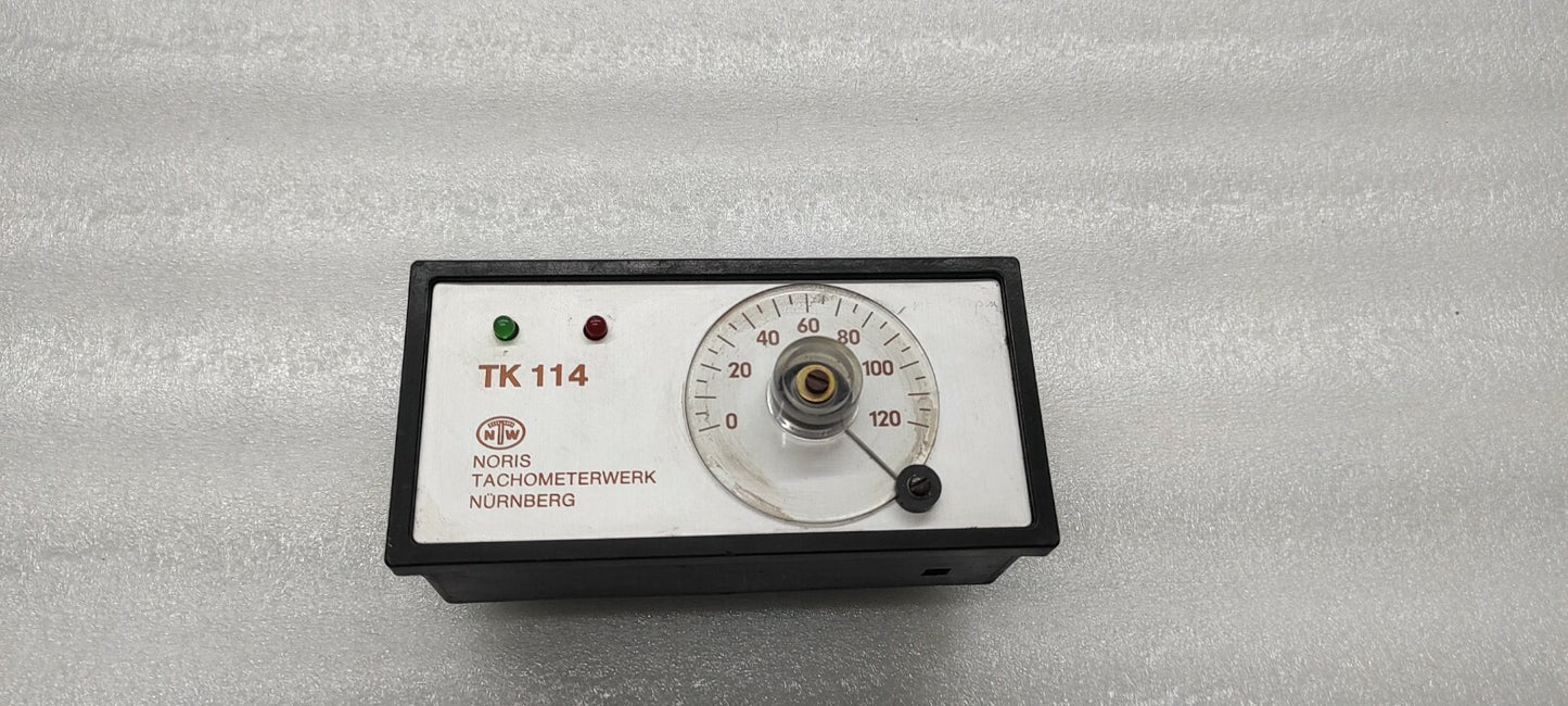 Noris TK 114 Tachmeterwerk Relay Limit Value Switch TK114