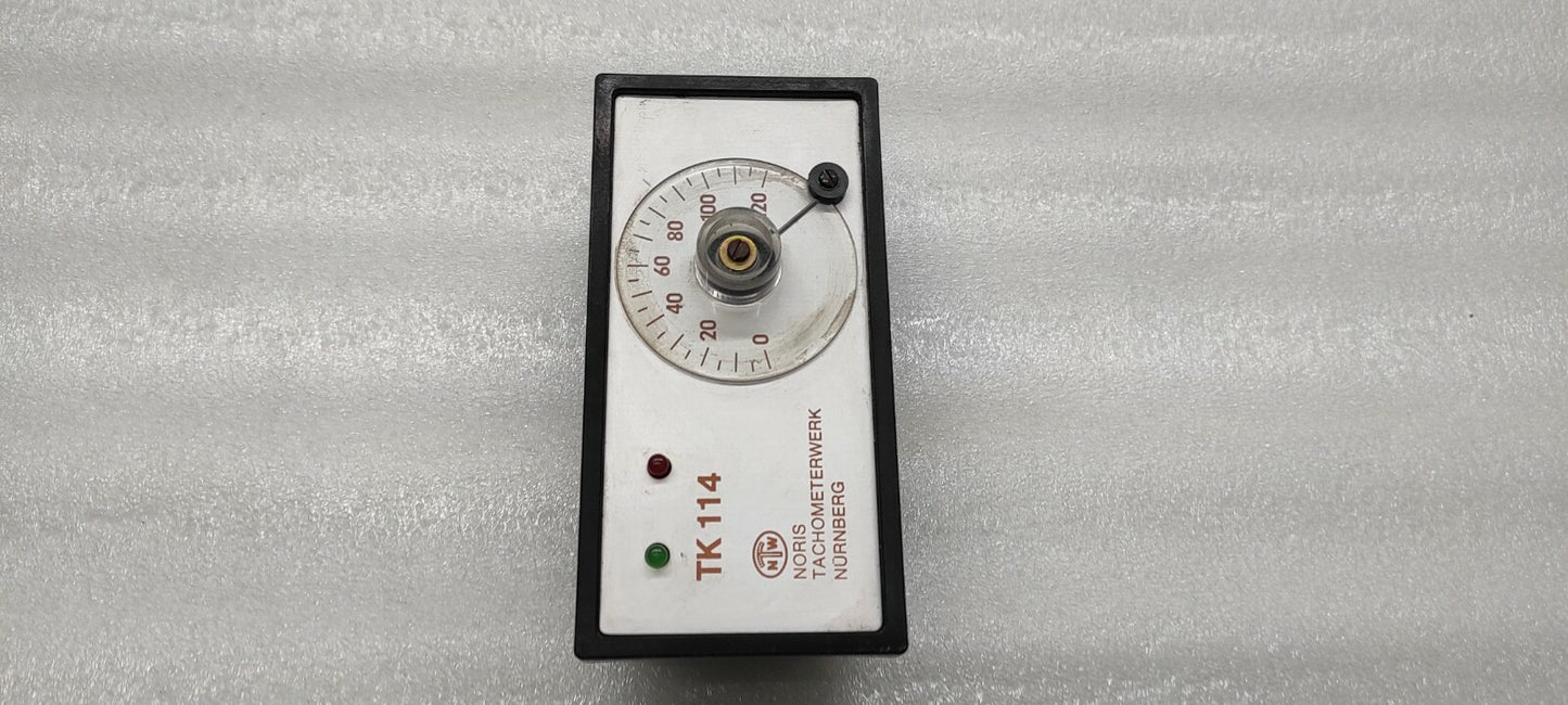 Noris TK 114 Tachmeterwerk Relay Limit Value Switch TK114