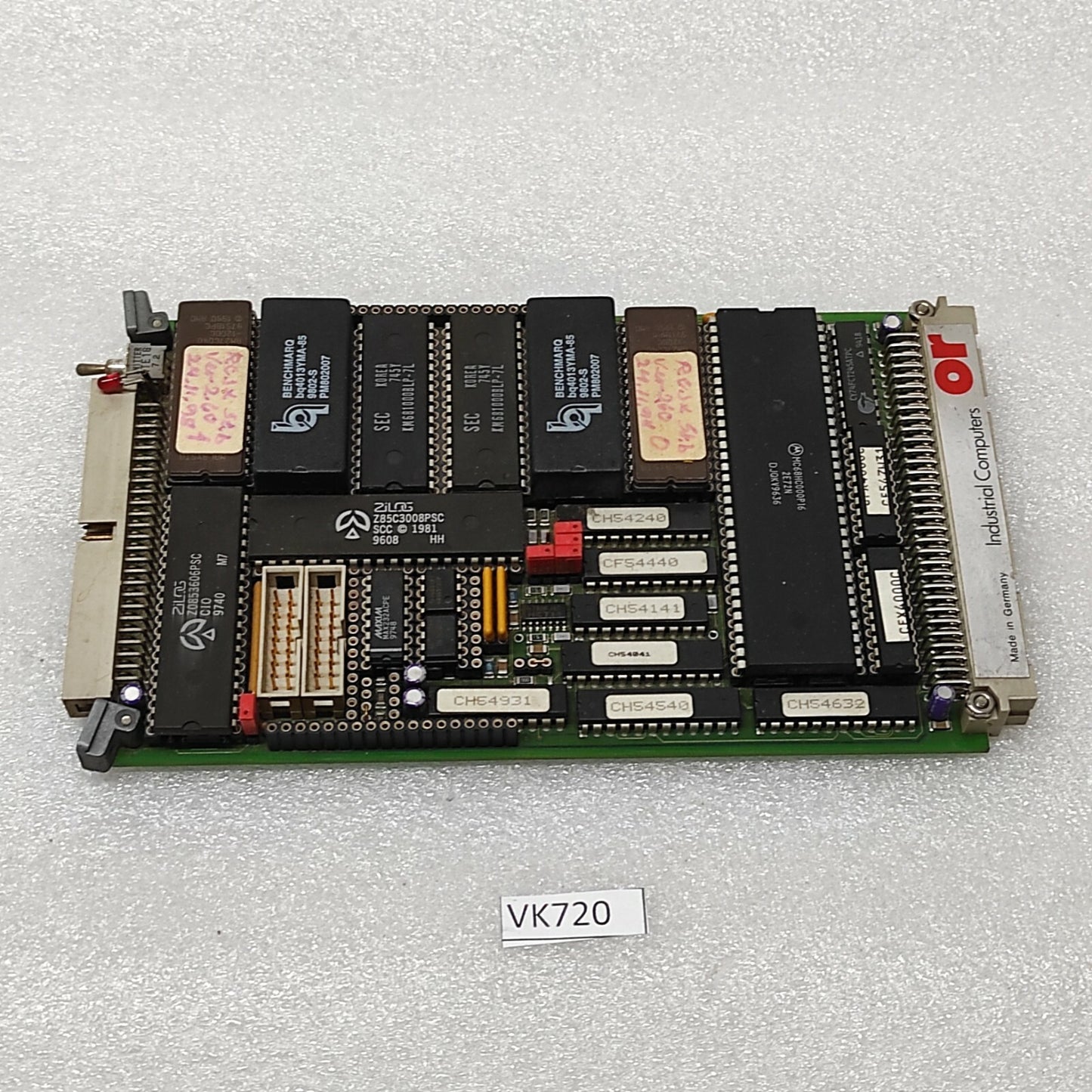 OR INDUSTRIAL COMPUTERS VCPU04-C16 PCB VCPU02 V5.X LS