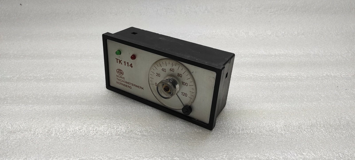 Noris TK 114 Tachmeterwerk Relay Limit Value Switch TK114