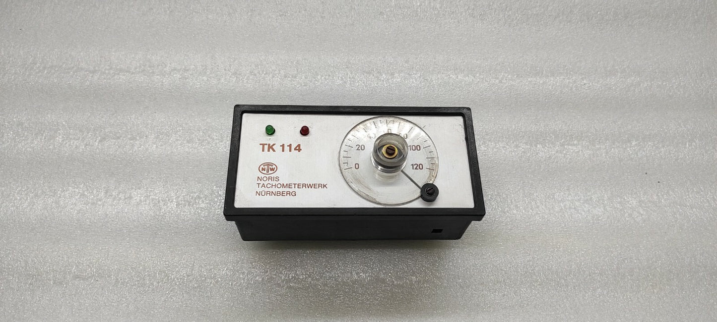 Noris TK 114 Tachmeterwerk Relay Limit Value Switch TK114