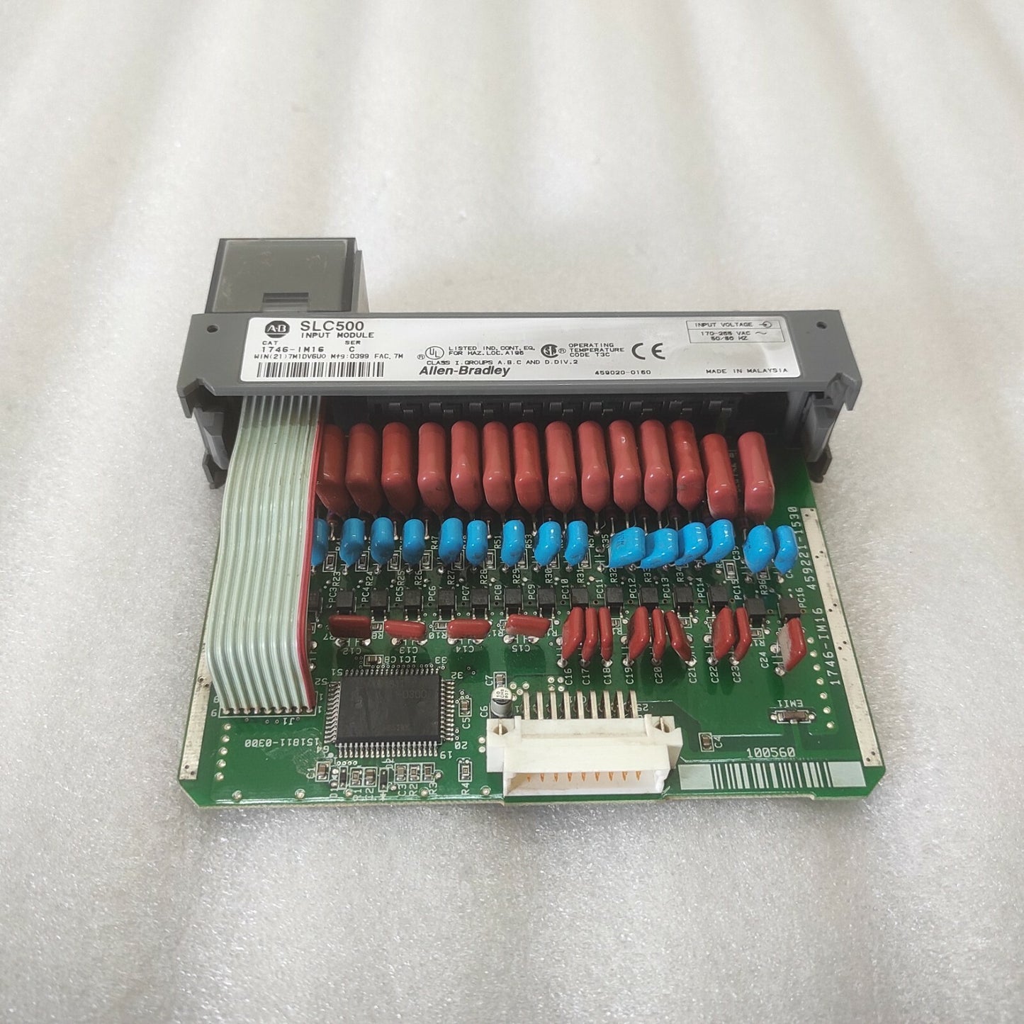 ALLEN BRADLEY CAT 1746-IM16 SLC500 INPUT MODULE