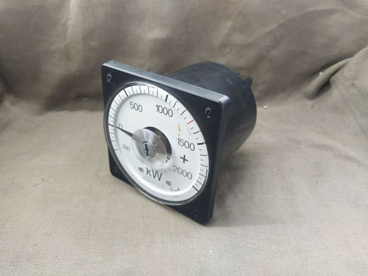 Mitsubishi LP-110NW Watt Meter Power Meter 0-2000kW CT 2500/5 VT 600/110 110V 5A